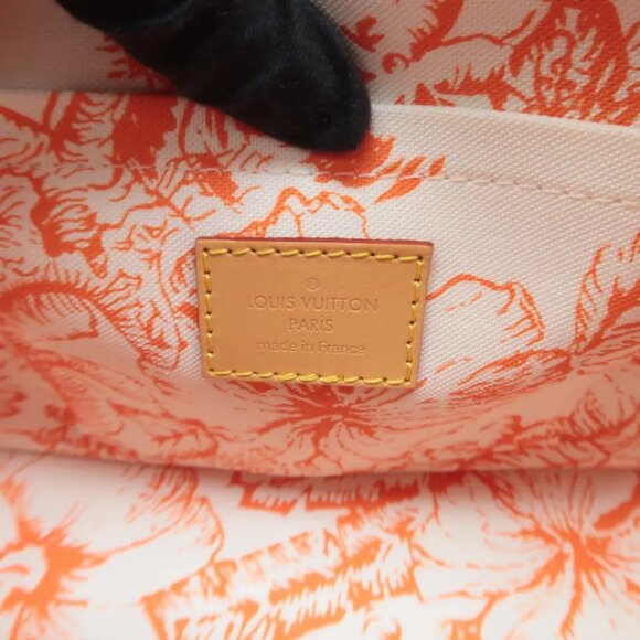 Auth LOUIS VUITTON Speedy 20 Bandouliere White&Orange Monogram Canvas 3117-1092 - Picture 11 of 12